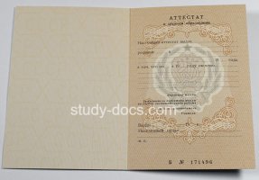 Аттестат за 11 класс до 1994 в Воронеже