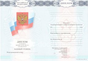 Диплом колледжа 2007-2010 в Воронеже